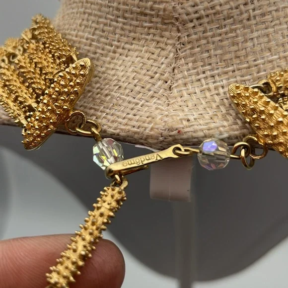 Vendome 5 strand necklace A34 🔥 - Picture 7 of 9